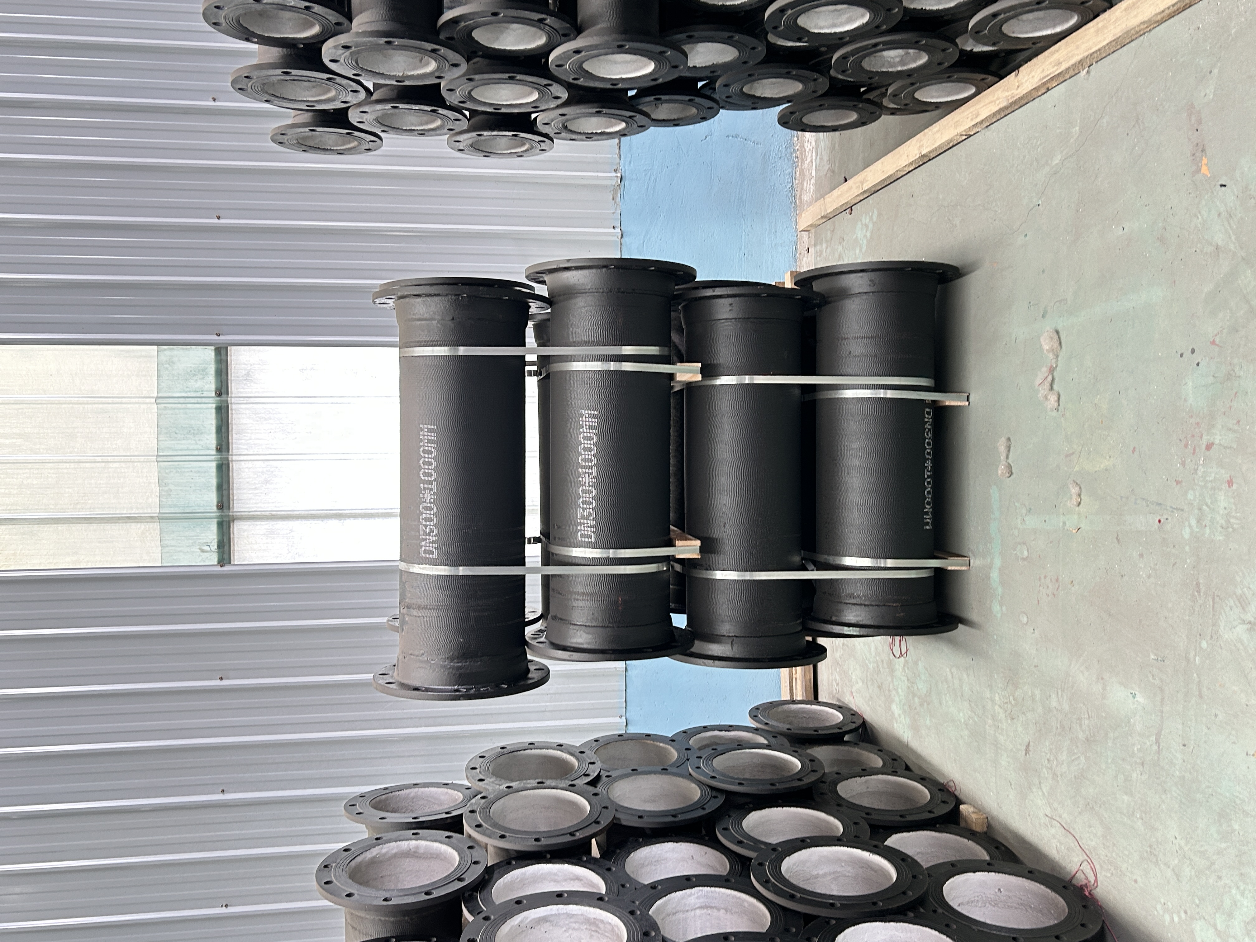 Nodulair gietijzer flens pijpfittingen