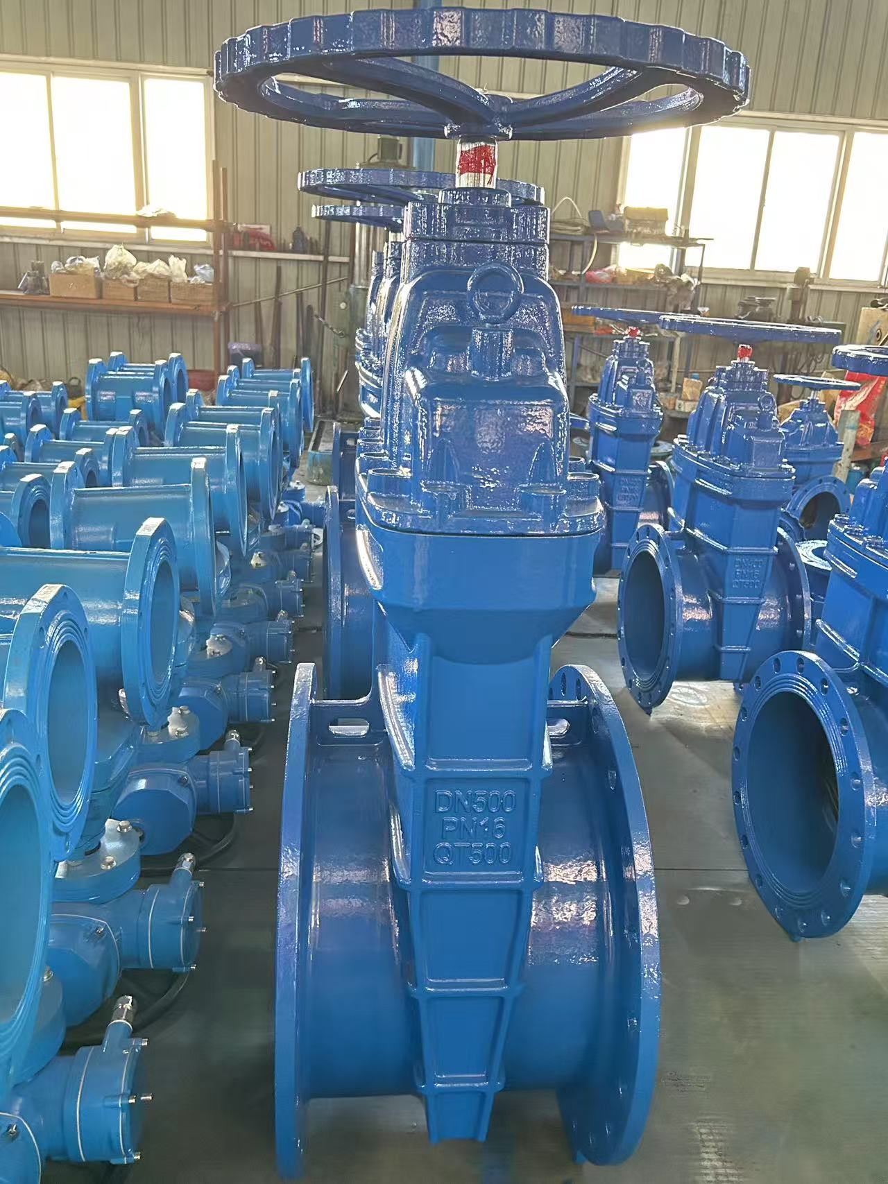 Hoogwaardige schuifafsluiter met dubbele flens voor prestaties op lange termijn